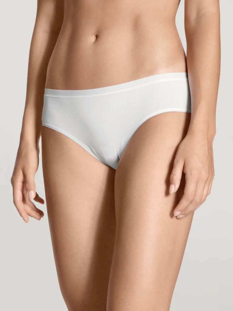 White Soft-Stretch Regular Cotton Brief
